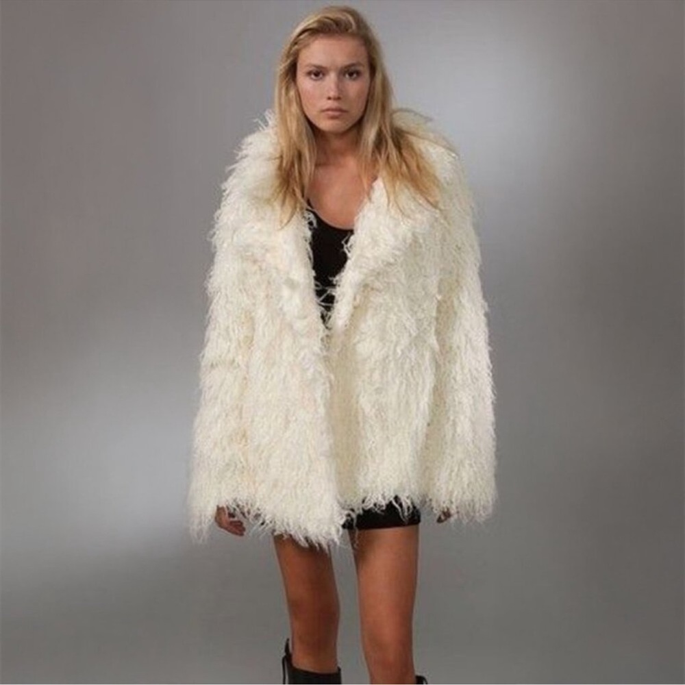 Free People Almost Famous Reversible Fur Coat XS - Picture 3 of 8